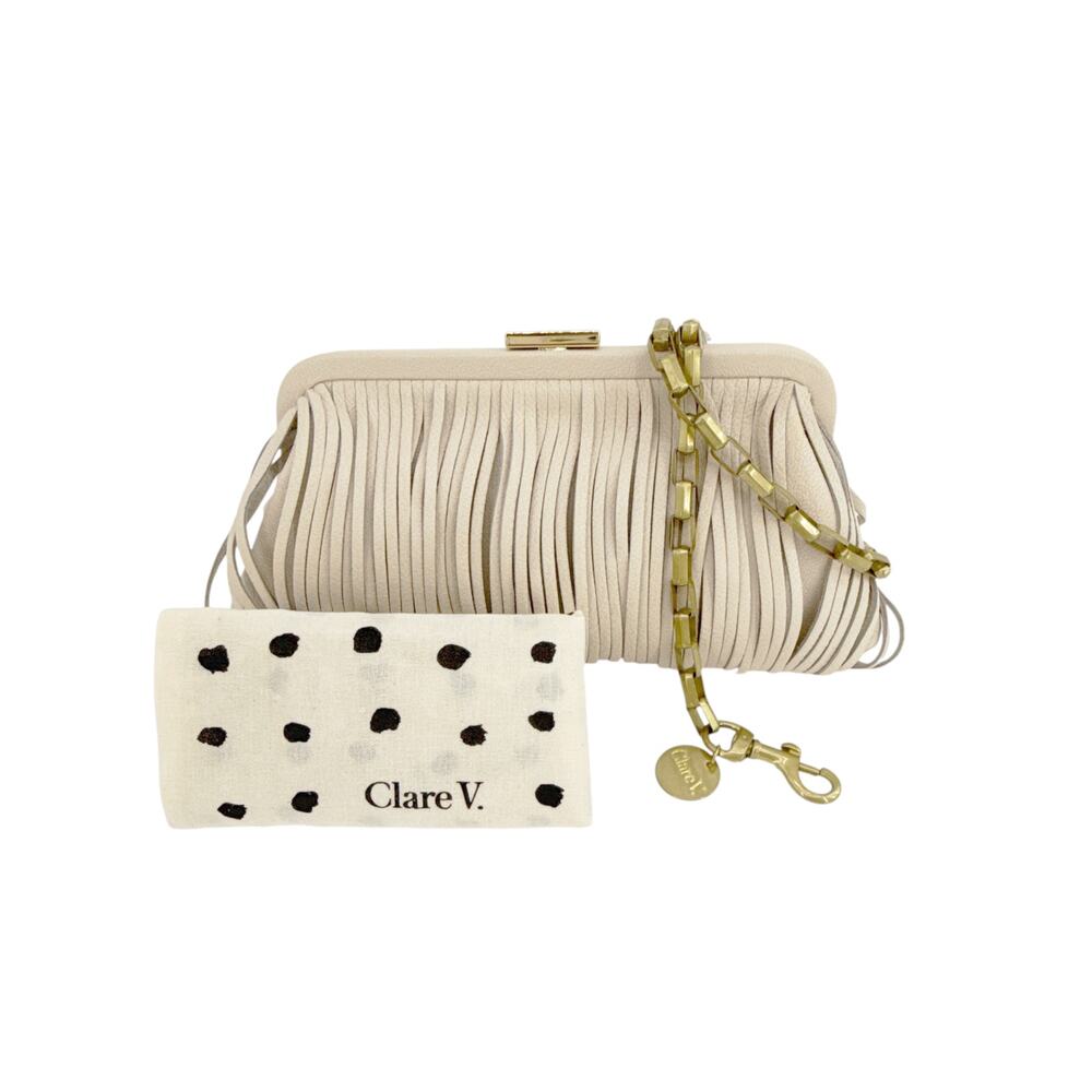 CLARE V. Fran Fran Bag in Cream - Picture 4 of 16